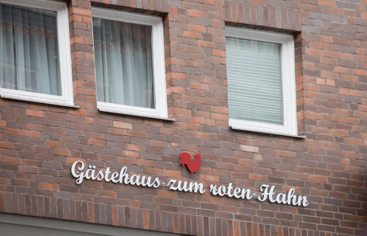 Gaestehaus Zum Roten Hahn Линебург Экстерьер фото