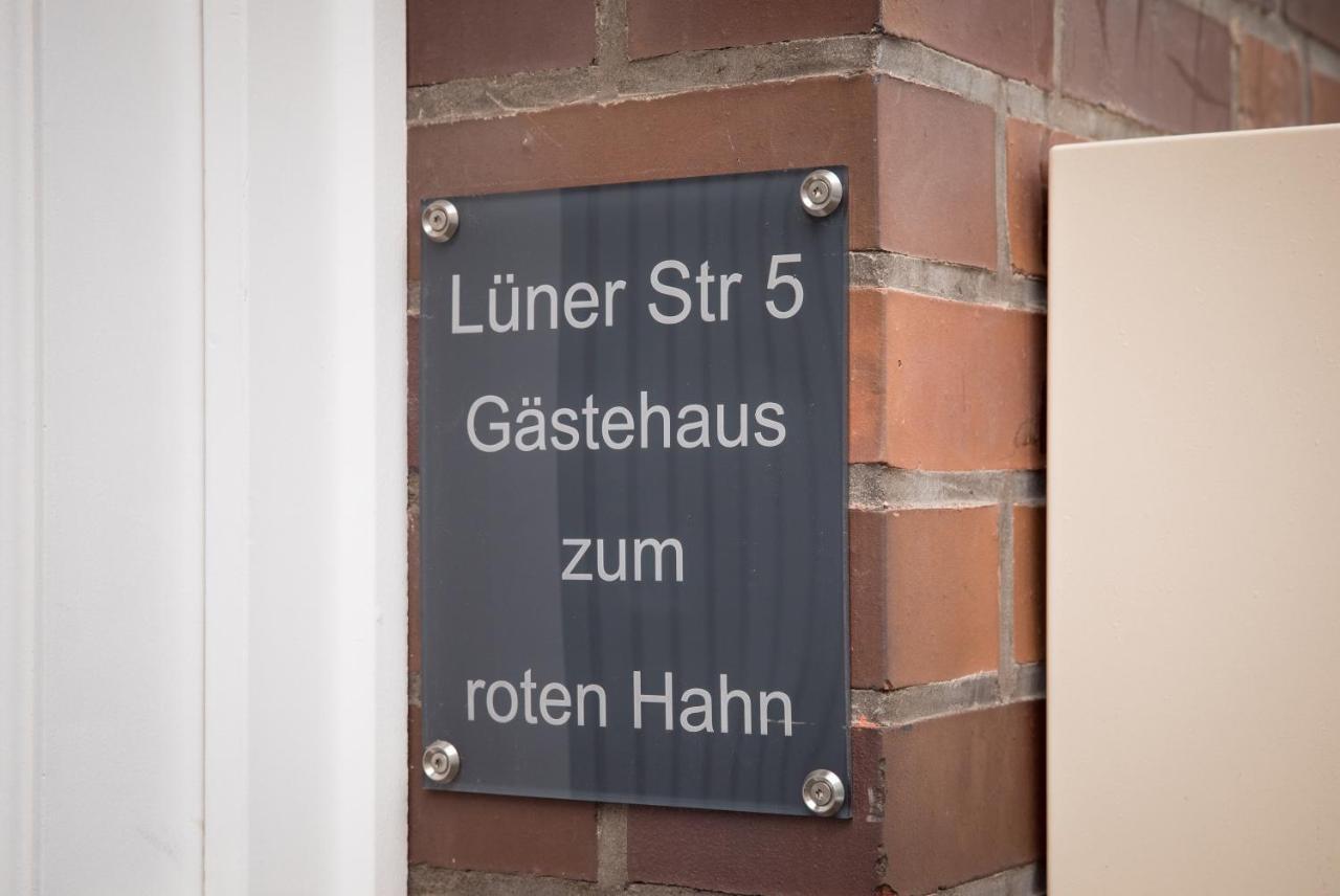 Gaestehaus Zum Roten Hahn Линебург Экстерьер фото